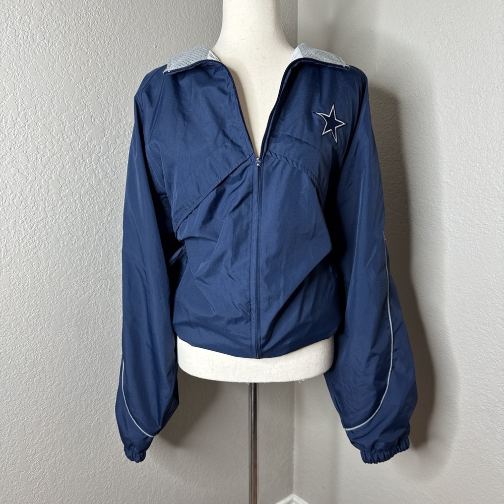 puma dallas cowboys windbreaker